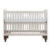 Europe Baby Olivia II Ledikant 60 x 120 cm - Oatmeal / Walnoot - Bold