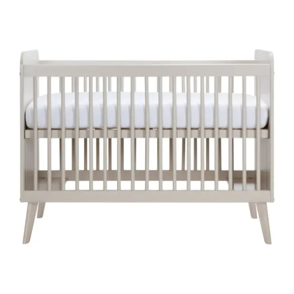 Europe Baby Olivia II Oatmeal / Oatmeal - Retro | Ledikant 60x120 + Commode