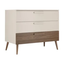 Europe Baby Sev Commode - Cashmere/Walnoot