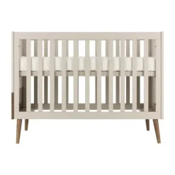 Europe Baby Sev Ledikant 60 x 120 - Cashmere/Walnoot