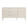 Europe Baby Sev XL Commode - Cashmere/Cashmere
