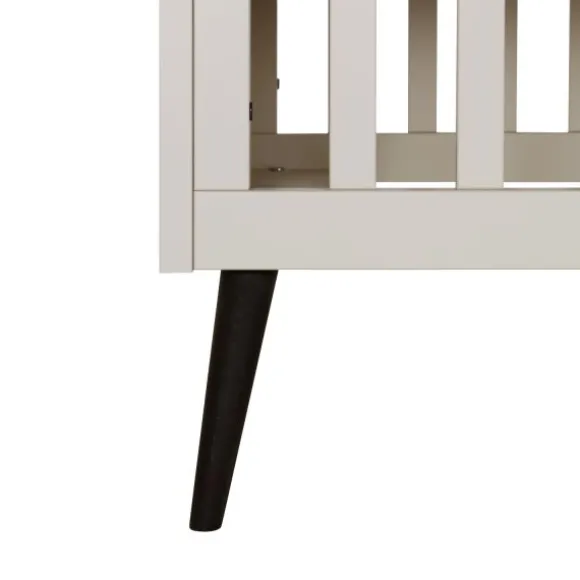 Europe Baby Sterre Babybed - Oatmeal / Zwart - 60 x 120 cm