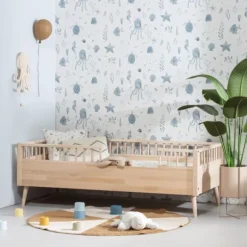 Europe Baby Sterre Peuterbed - Natural - 70 x 150 cm