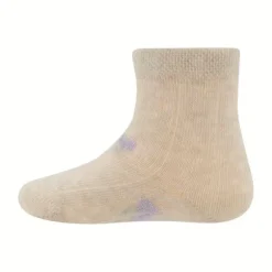 Ewers Sokken - Bloemen - Beige Melange - Maat 18/19