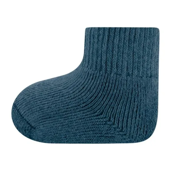 Ewers Uni Babysokjes - 3-Pack - One Size - Blauw/Grijs
