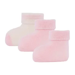Ewers Uni / Ringel Sokjes Rose 3 Stuks