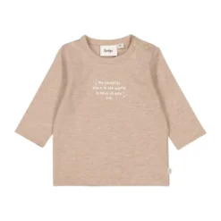 Feetje The Magic is in You T-Shirt - Lange Mouwen - Mt. 50 - Taupe Melange