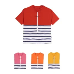 Floatee Anti-Verdrinking T-shirt Korte Mouwen - 2 Jaar - Rood