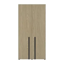 Gami Nael Kledingkast - Rookwood Eik - 2-Deurs