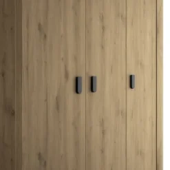 Gautier Lugano Kast 3 Deuren - Artisan Eiken