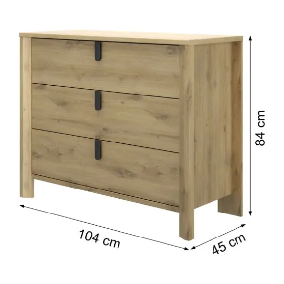 Gautier Lugano Ladenkast - Artisan Eiken