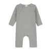 Gray Label Babypakje met Drukknopen - Grey Melange - 0-3M