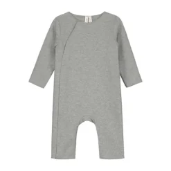 Gray Label Babypakje met Drukknopen - Grey Melange - 0-3M