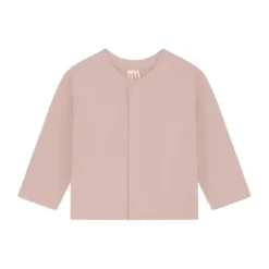Gray Label Baby Raglan Vest - Faded Pink - 0‑3M
