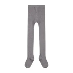 Gray Label Ribbed Tights - Grey Melange - Maat 19-22