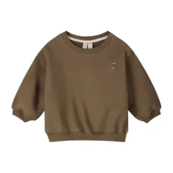 Gray Label Sweater - Dropped Shoulder - 0-3 Mnd - Blue Grey