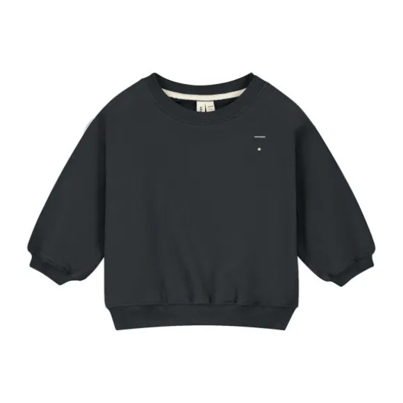 Gray Label Sweater - Dropped Shoulder - 0-3 Mnd - Blue Grey
