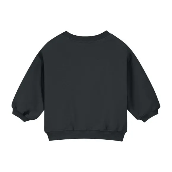 Gray Label Sweater - Dropped Shoulder - 0-3 Mnd - Blue Grey