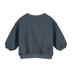 Gray Label Sweater - Dropped Shoulder - 0-3 Mnd - Blue Grey