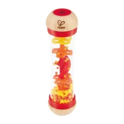 Hape Regenmaker met Kralen - Rood