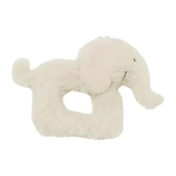 Happy Horse Olifant Rammelaar - Ezzy Rattle - 12 cm - Ivory