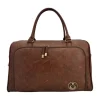 Isoki Zip Satchel Luiertas Redwood Chestnut