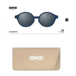 Izipizi Zonnebril Baby - Model D - 0-3 Jaar - Denim Blue
