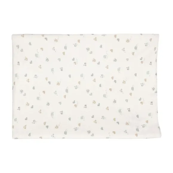 Jollein Aankleedkussenhoes - Jersey - 50 x 70 cm - Teddy Bear