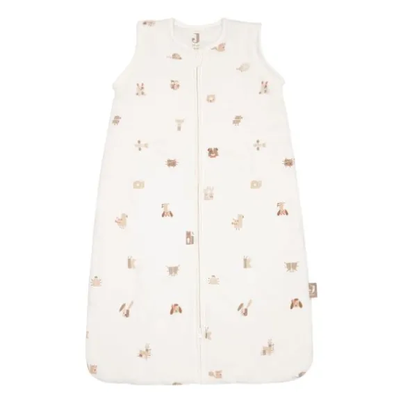 Jollein Baby Slaapzak met Afritsbare Mouw Sleepy Miffy Terry - Biscuit - 90 cm