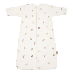 Jollein Baby Slaapzak met Afritsbare Mouw Sleepy Miffy Terry - Biscuit - 90 cm