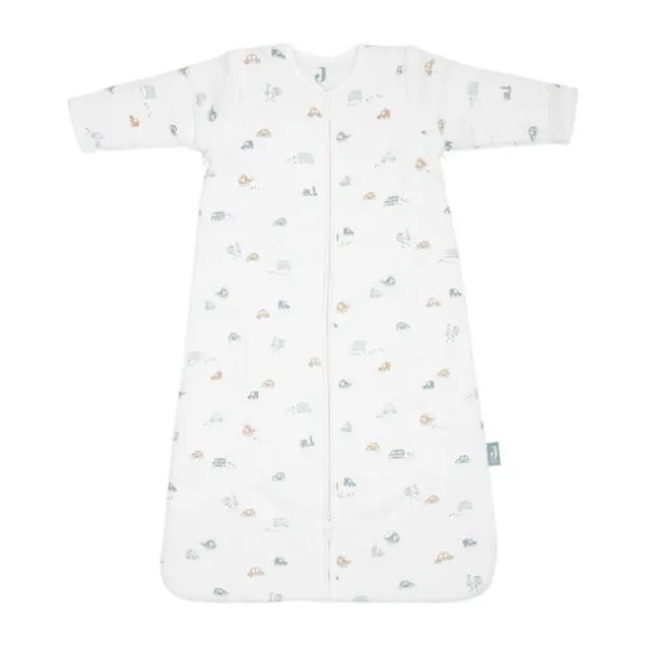 Jollein Baby Slaapzak met Afritsbare Mouw Sleepy Miffy Terry - Biscuit - 90 cm
