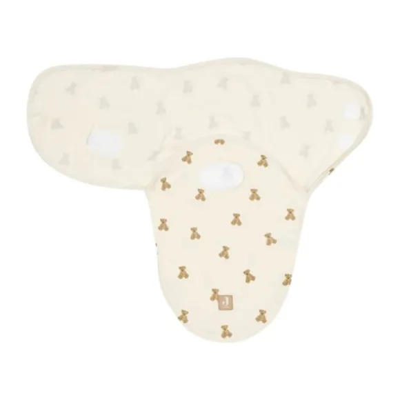 Jollein Baby Slaapzak Wrapper - Mini Teddy Bear - 0-3 Maanden