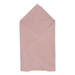 Jollein Badcape Uni - Badstof - 100x100 cm - Wild Rose