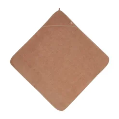 Jollein Badcape Uni - Badstof - 75x75 cm - Biscuit
