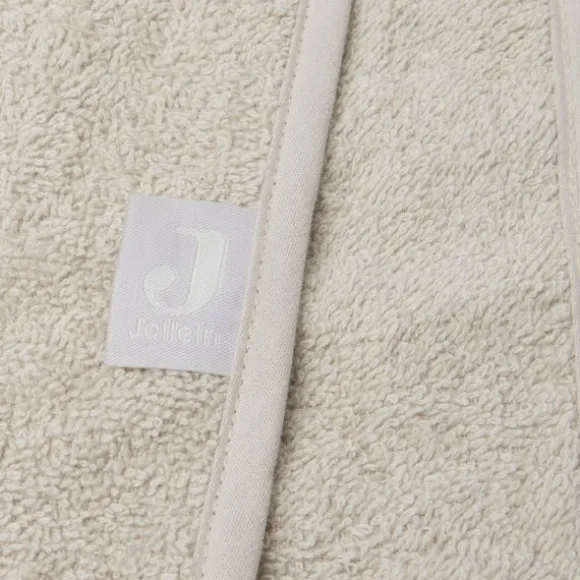 Jollein Badponcho Oortjes - Badstof - Nougat