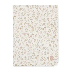 Jollein Bloomy Deken Wieg - 75 x 100 cm - Jersey