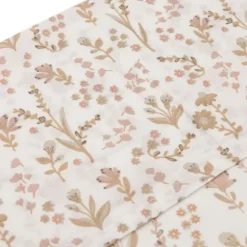 Jollein Bloomy Laken Wieg - 75 x 100 cm