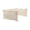 Jollein Boxbumper - Little Waffle - 180x30 cm - Sand