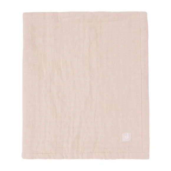 Jollein Deken - 75 x 100 cm - Hydrofiel - Jacquard Wild Rose GOTS