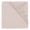 Jollein Hoeslaken Boxmatras - Ø95 cm - Nougat
