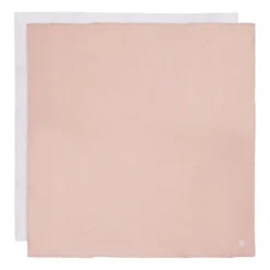Jollein Hydrofiel Doek - 115 x 115 cm - Wild Rose / Ivory - 2 Stuks