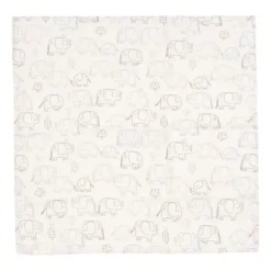 Jollein Hydrofiele Doek Small 70x70 cm - Elephant Tales – 3 Stuks