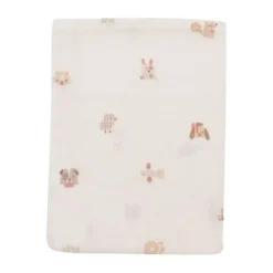 Jollein Hydrofiel Washandje - Animal Friends - 15x20 cm - 3 Stuks