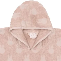 Jollein Jacquard Badponcho Miffy - Badstof - Wild Rose