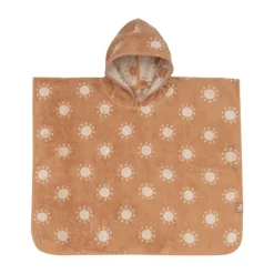 Jollein Jacquard Badponcho - 2-zijdig - Badstof - Sun