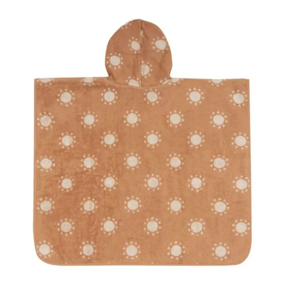 Jollein Jacquard Badponcho - 2-zijdig - Badstof - Sun