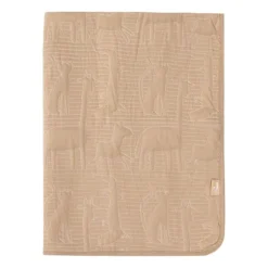 Jollein Jungle Jambo Ledikantdeken - 100 x 150 cm - Biscuit / Oatmeal