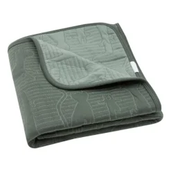 Jollein Jungle Jambo Wiegdeken - 75 x 100 cm - Ash Green / Laurel