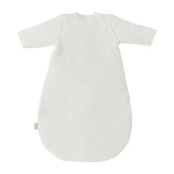 Jollein Slaapzak Winter Met Afritsbare Mouw Rond - 60 cm - Rib - Ivory