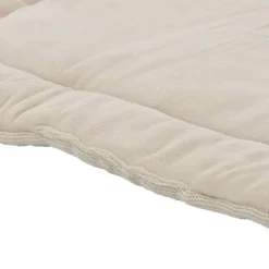 Jollein Tweeling Boxkleed - Basic Knit - 71 x 122 cm - Oatmeal